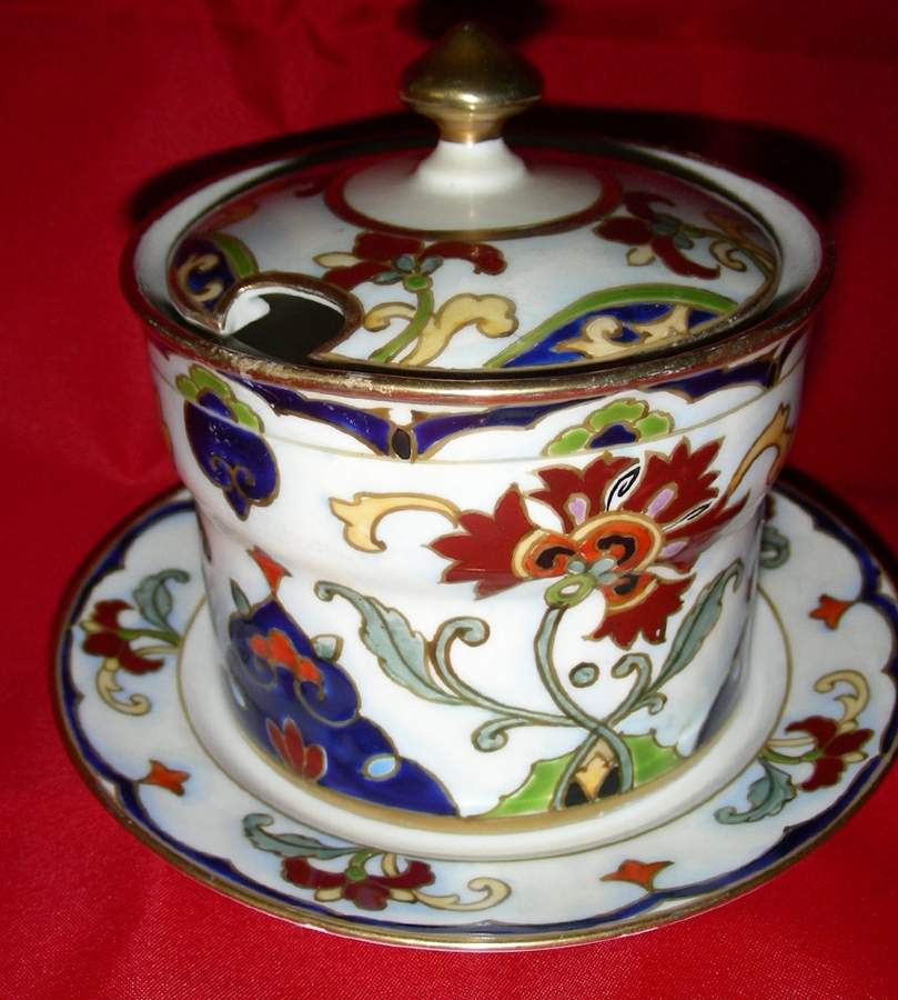 N3648 Jam/Jelly & Lid W/Underplate by Noritake-1