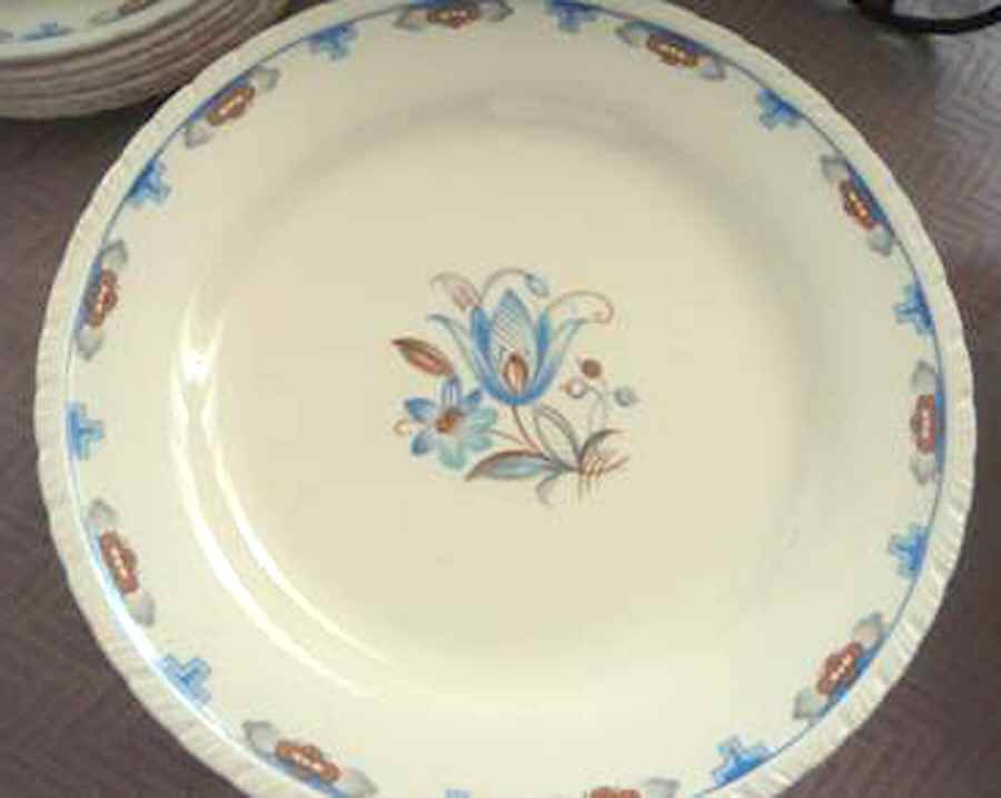 NHP7 Luncheon Plate by New Hall-1