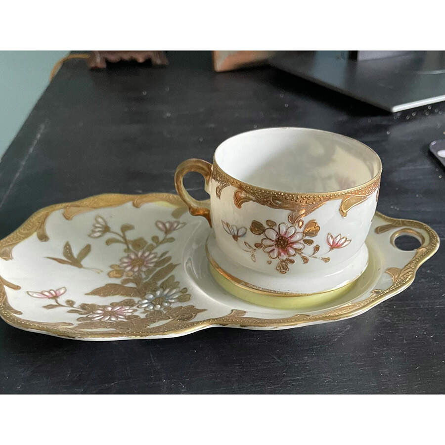 MIB9 Snack Plate & Cup Set by Mitsu-Boshi (Japan)-1