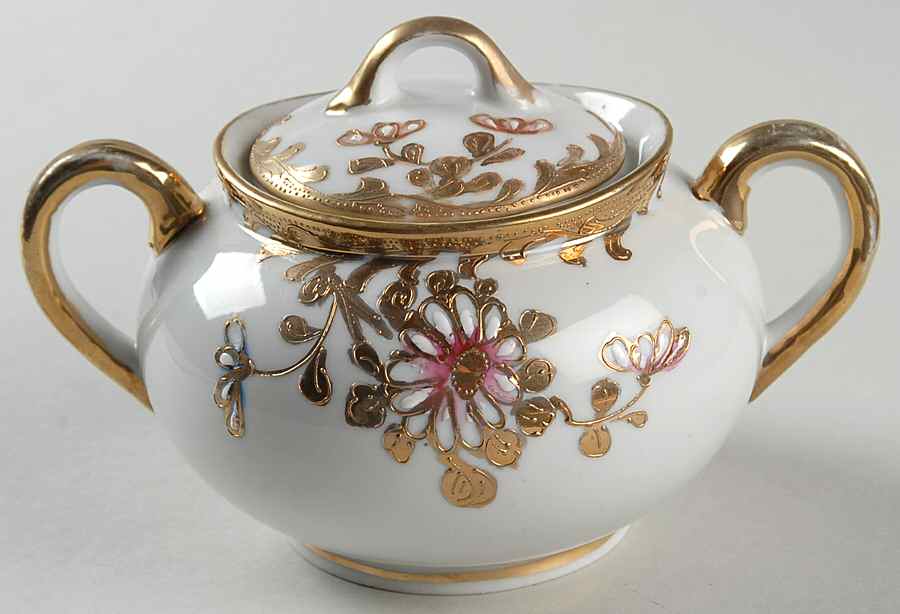 MIB9 Sugar Bowl & Lid by Mitsu-Boshi (Japan)-1