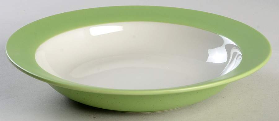 Colorwave Apple Green (Dark) 8" Soup/Pasta Bowl by Noritake-1