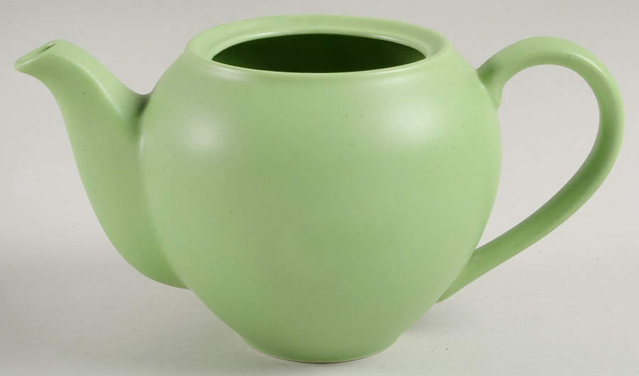 Colorwave Apple Green (Dark) Small Teapot No Lid by Noritake-1