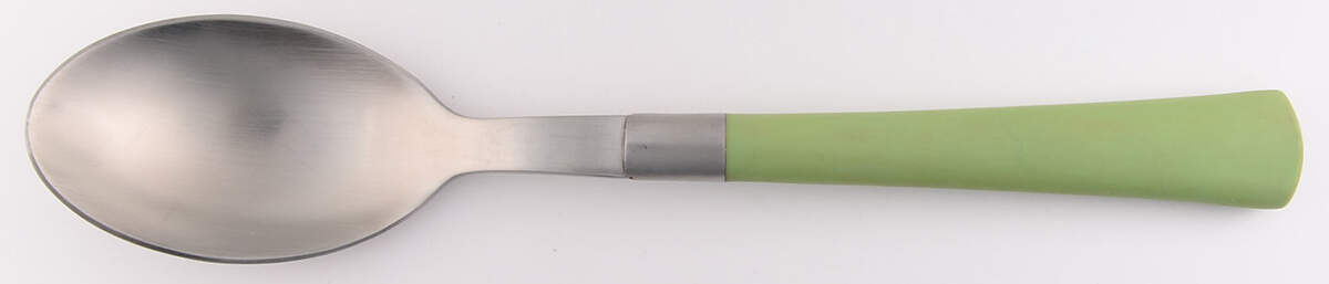 Colorwave Apple Green (Dark) Place/Oval Soup Spoon by Noritake-1