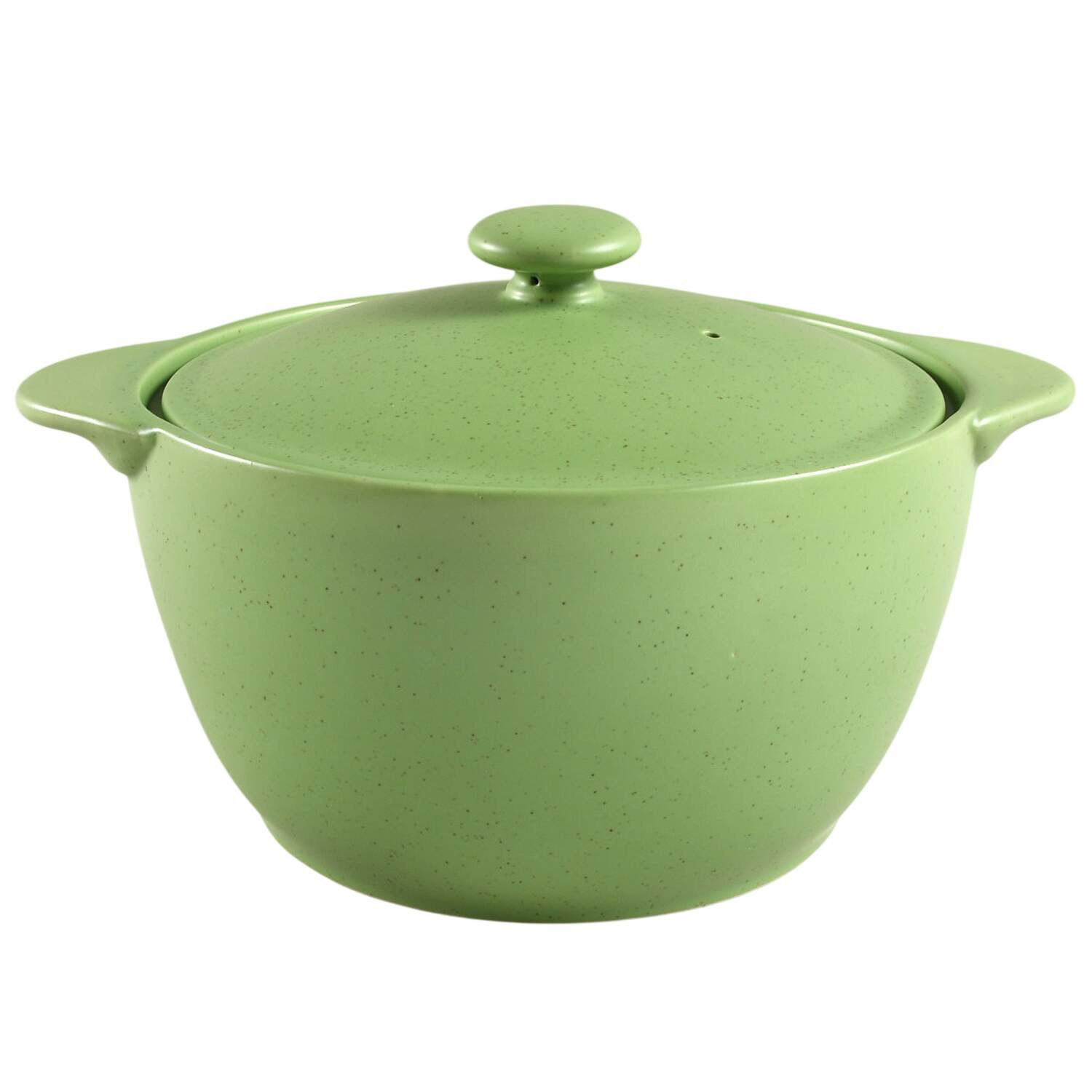 Colorwave Apple Green (Dark) 2 Qt Round Covered Casserole by Noritake-1