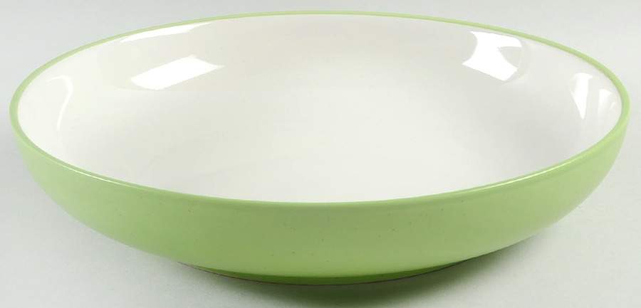 Colorwave Apple Green (Dark) 12" Pasta Serving Bowl by Noritake-1