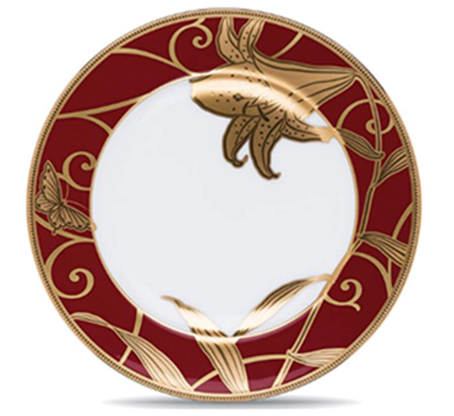 Hana Kinsai Salad Plate by Noritake-1