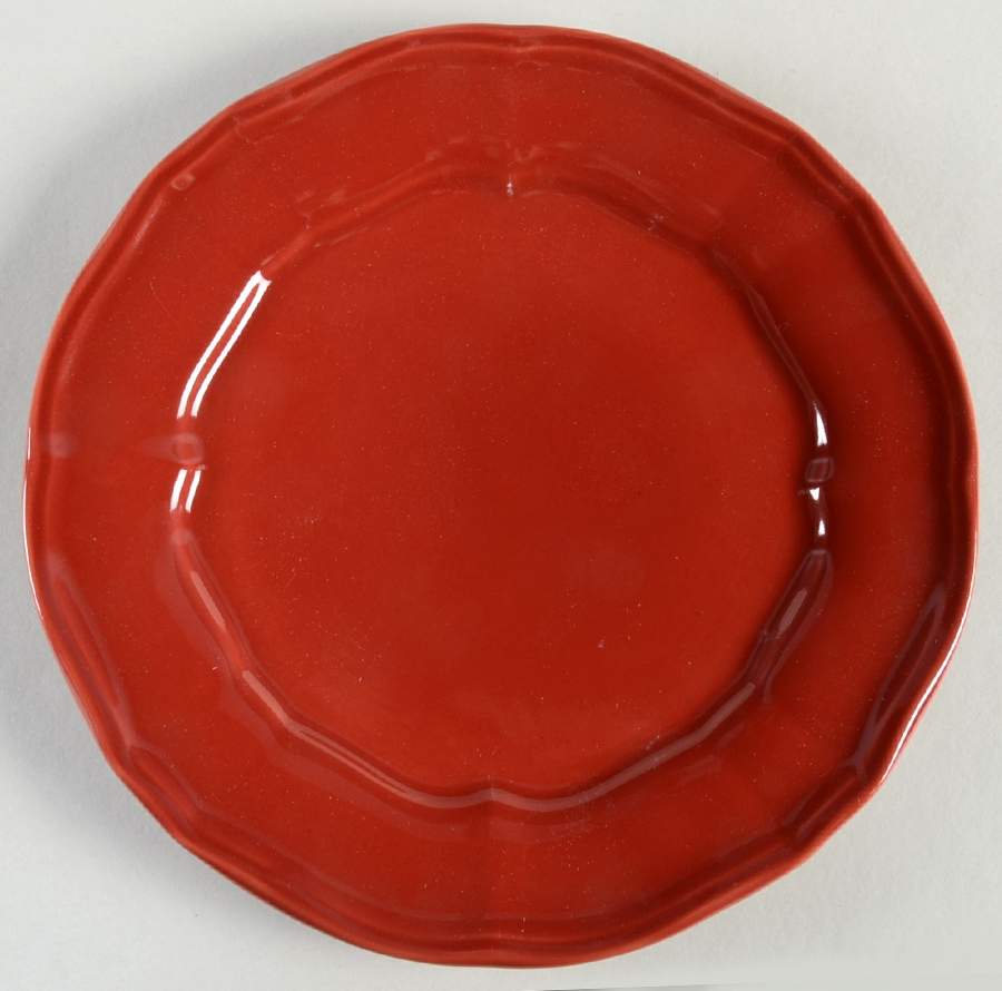 Toscano Red Salad Plate by Noble Excellence-1