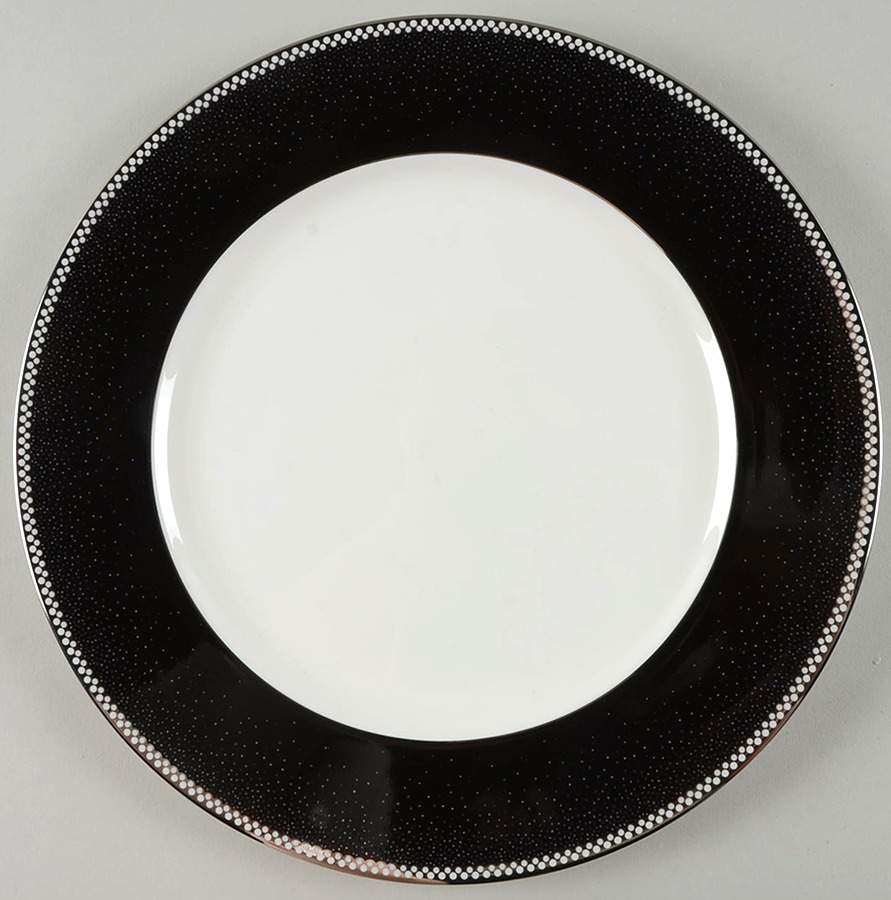 Pearl Noir Dinner Plate by Noritake-1