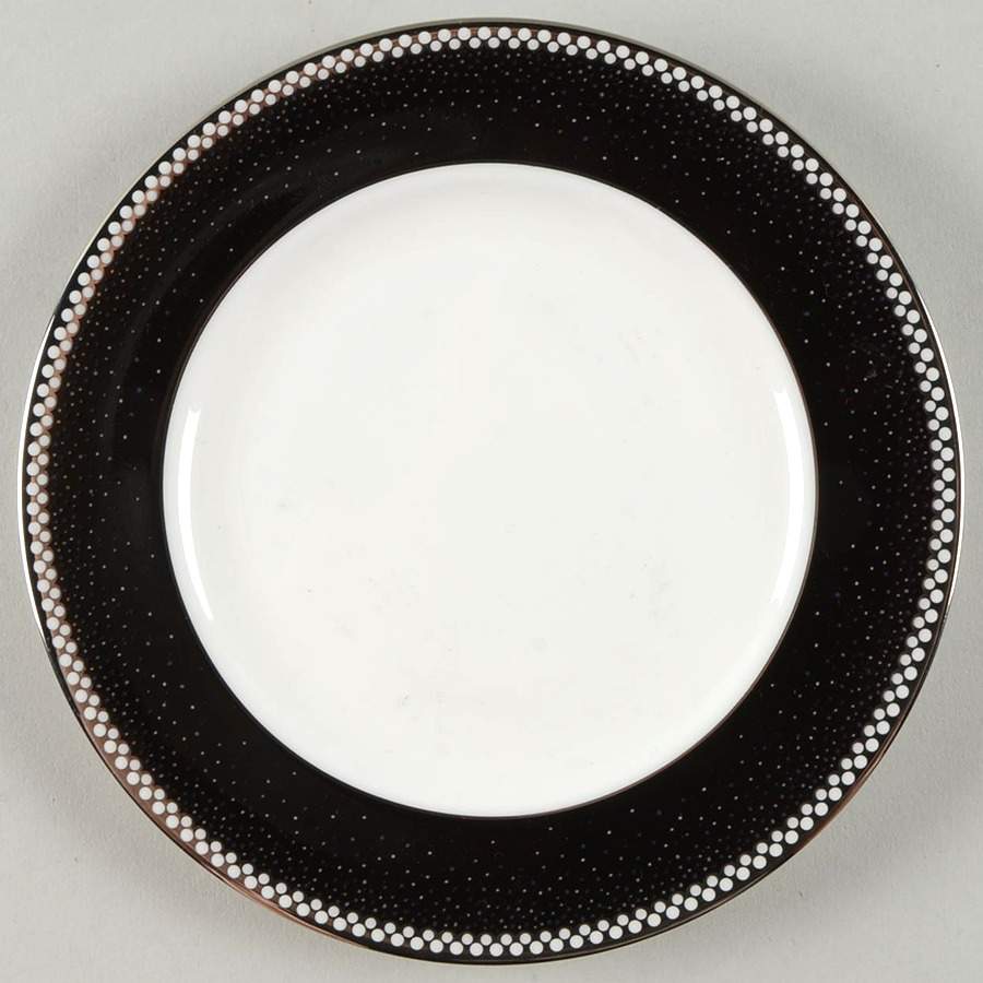 Pearl Noir Bread & Butter Plate by Noritake-1