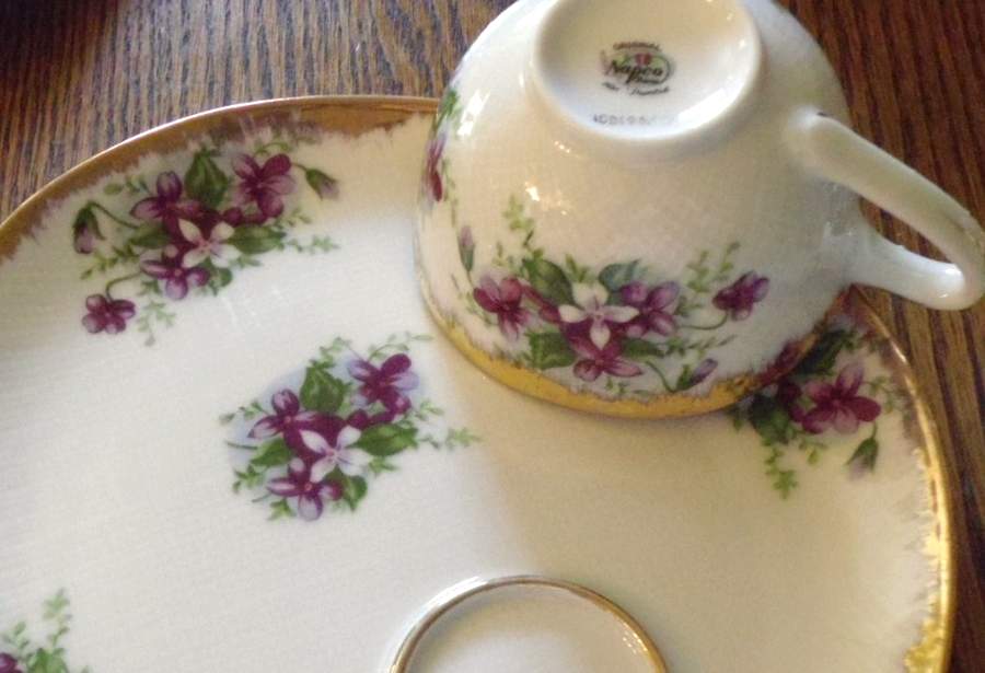 1DD196 Snack Plate & Cup Set by Napco-1