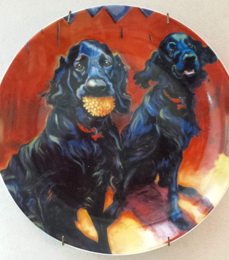 Dog Series Dinner Plate by Neiman Marcus-1