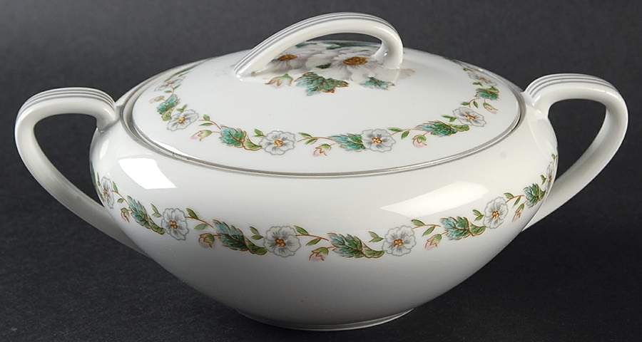 N1139 Coupe Sugar Bowl & Lid by Noritake-1