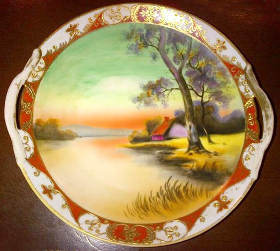 N4115 Handled Cake Plate by Noritake-1