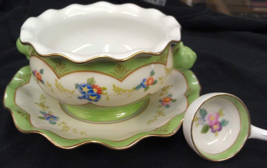 N4116 Mayonnaise & Ladle w/Underplate by Noritake-1