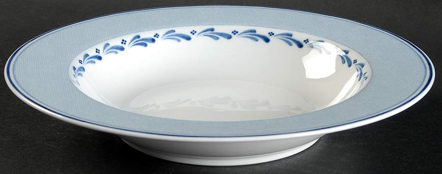 Blue Brushstroke 9" Soup/Pasta Bowl by Nikko-1