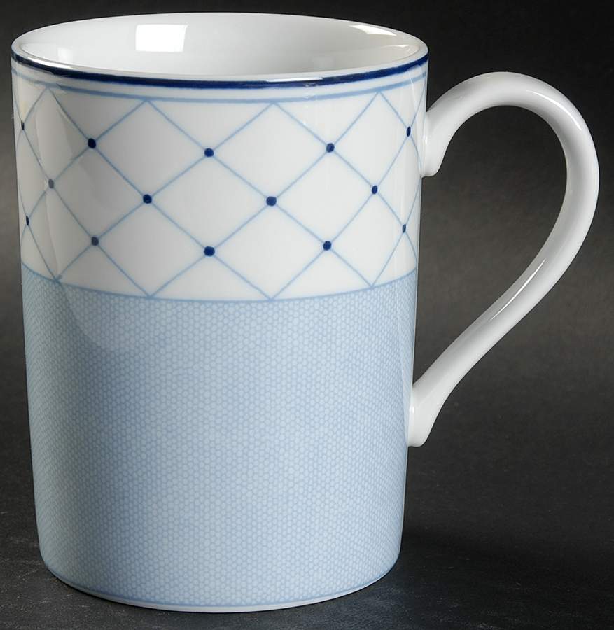Blue Brushstroke Mug by Nikko-1