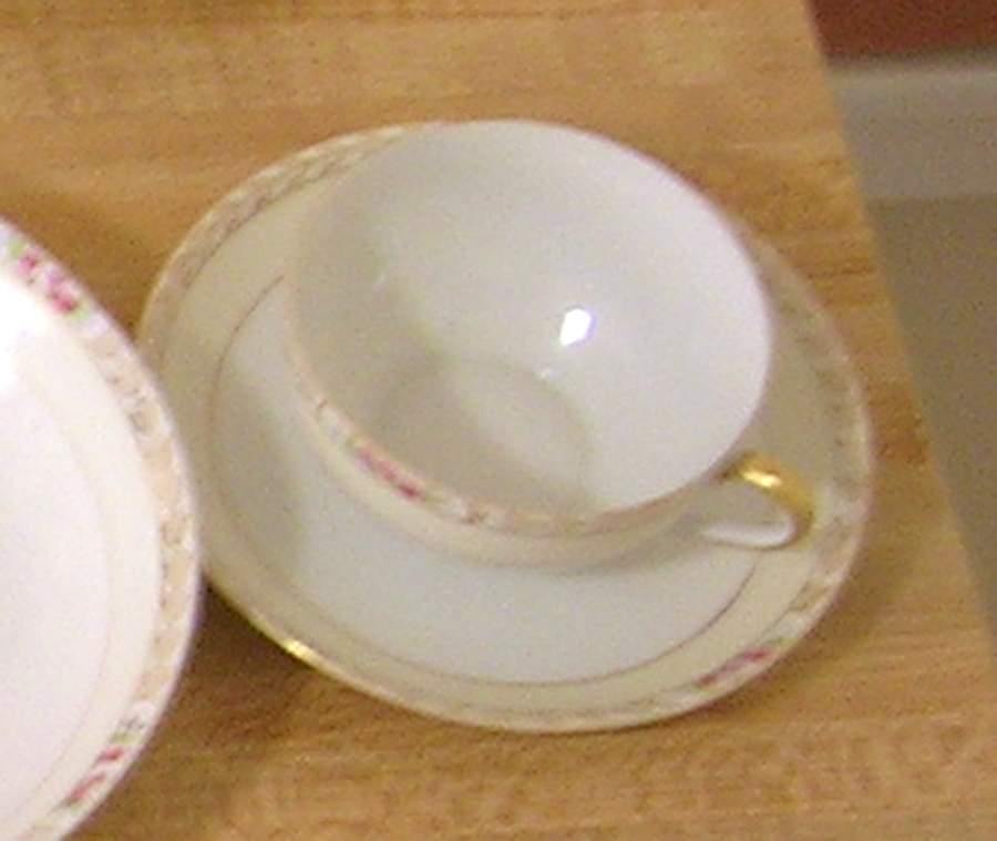 N3665 Flat Cup & Saucer Set by Noritake-1