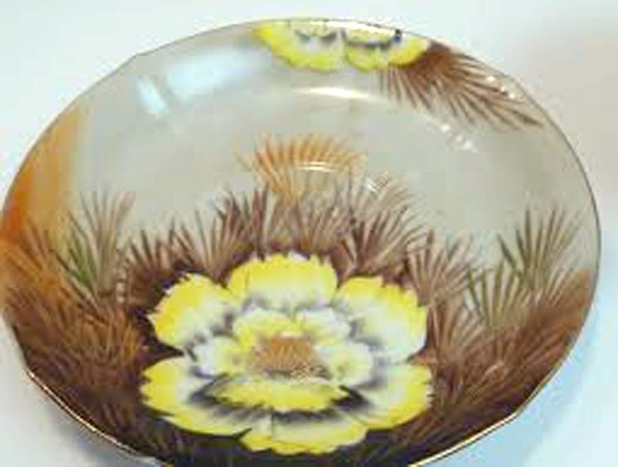 Wild Cactus Saucer by Norcrest-1