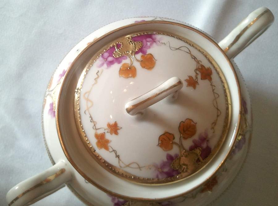 NIP268 Sugar Bowl & Lid by Nippon-1