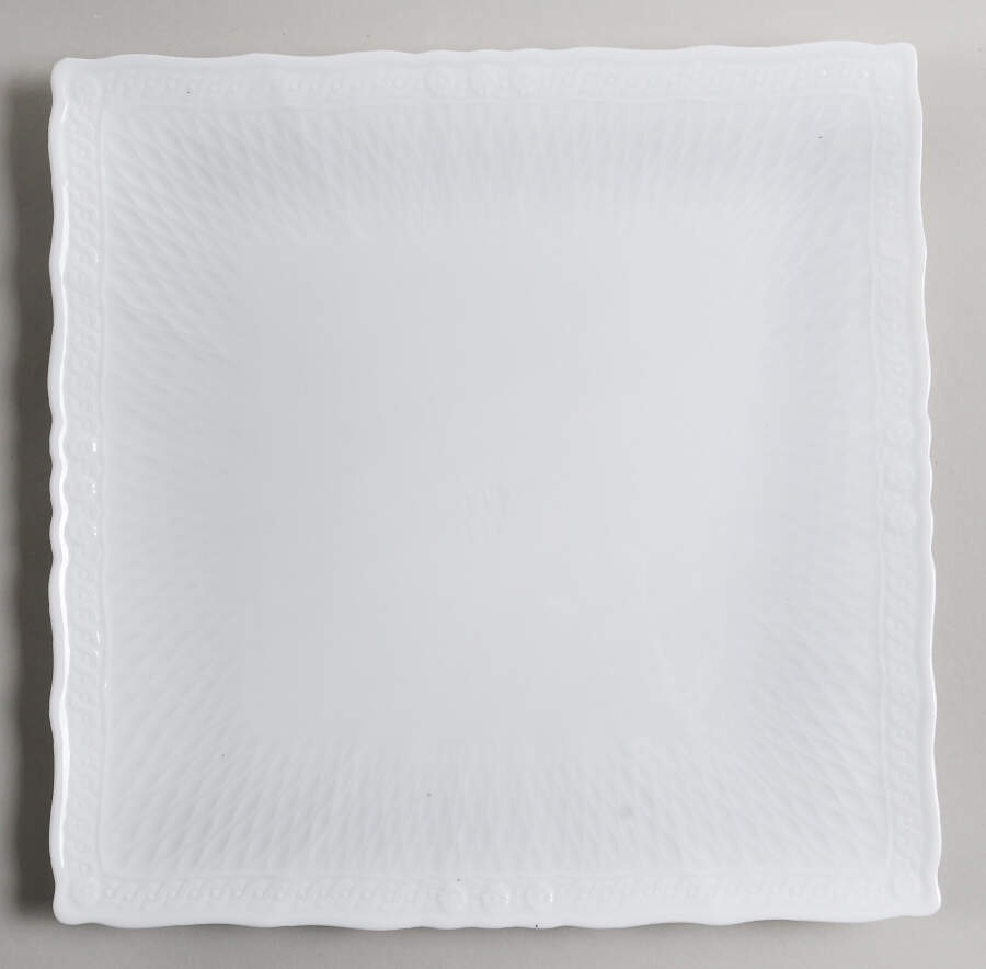 Cher Blanc Square Dinner Plate by Noritake-1