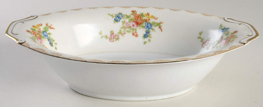 NAT65 11" Oval Vegetable Bowl by National China-1