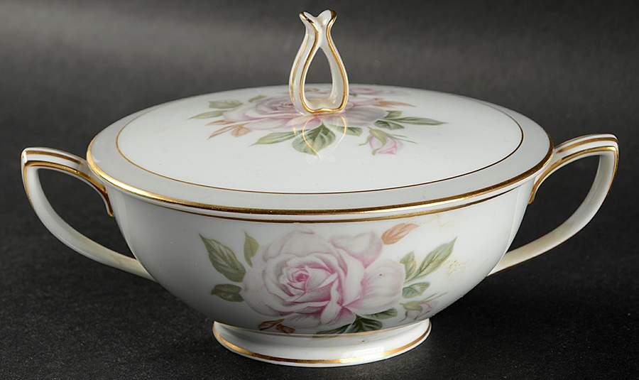 N4142 Sugar Bowl & Lid by Noritake-1
