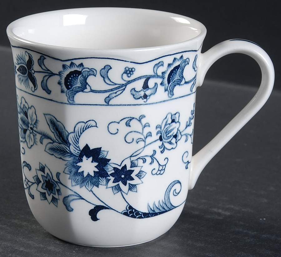 Ming Tree Blue (Fine Tableware Backstamp) Mug by Nikko-1