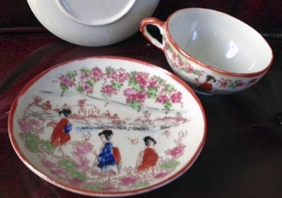 NIP271 Flat Cup & Saucer Set by Nippon-1