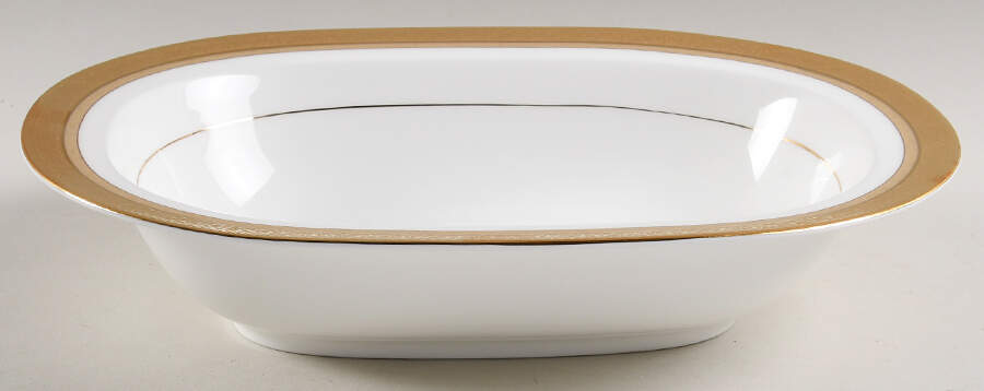 Summit Gold 9" Oval Vegetable Bowl by Noritake-1