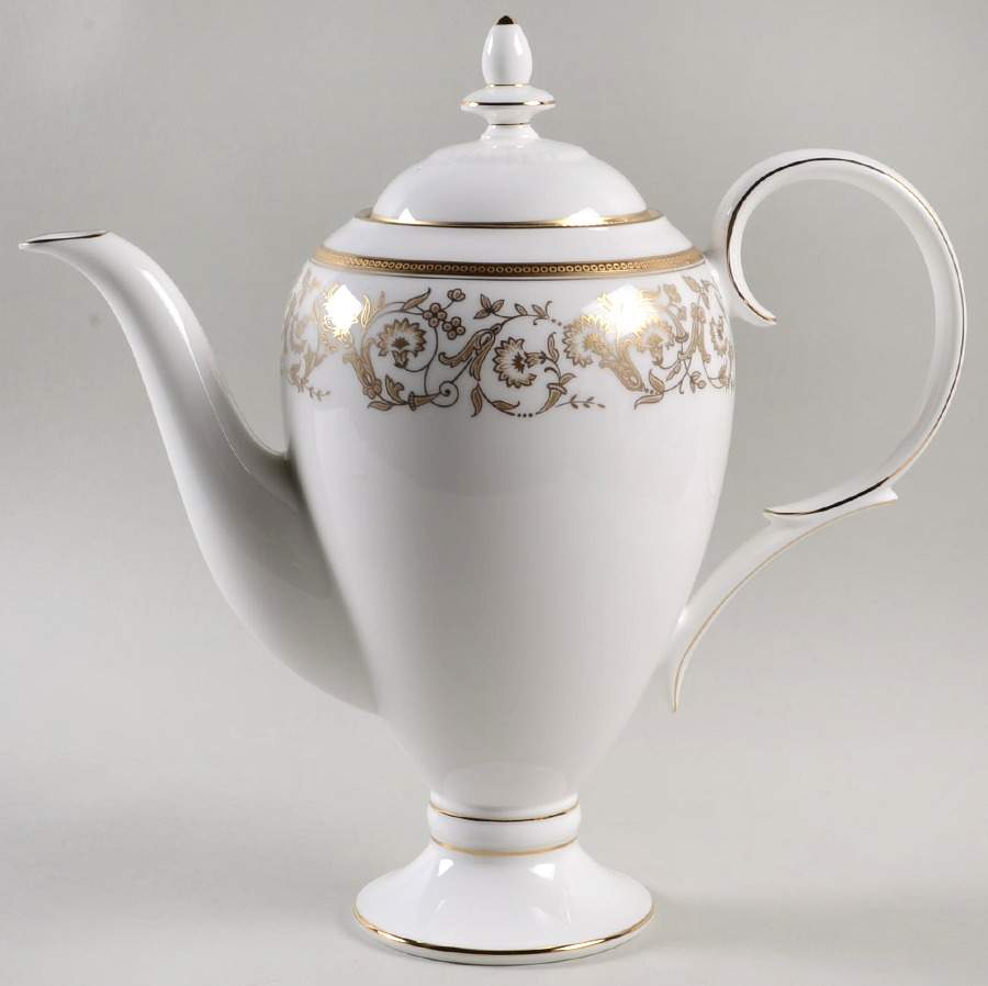 Summit Gold Coffee Pot & Lid by Noritake-1