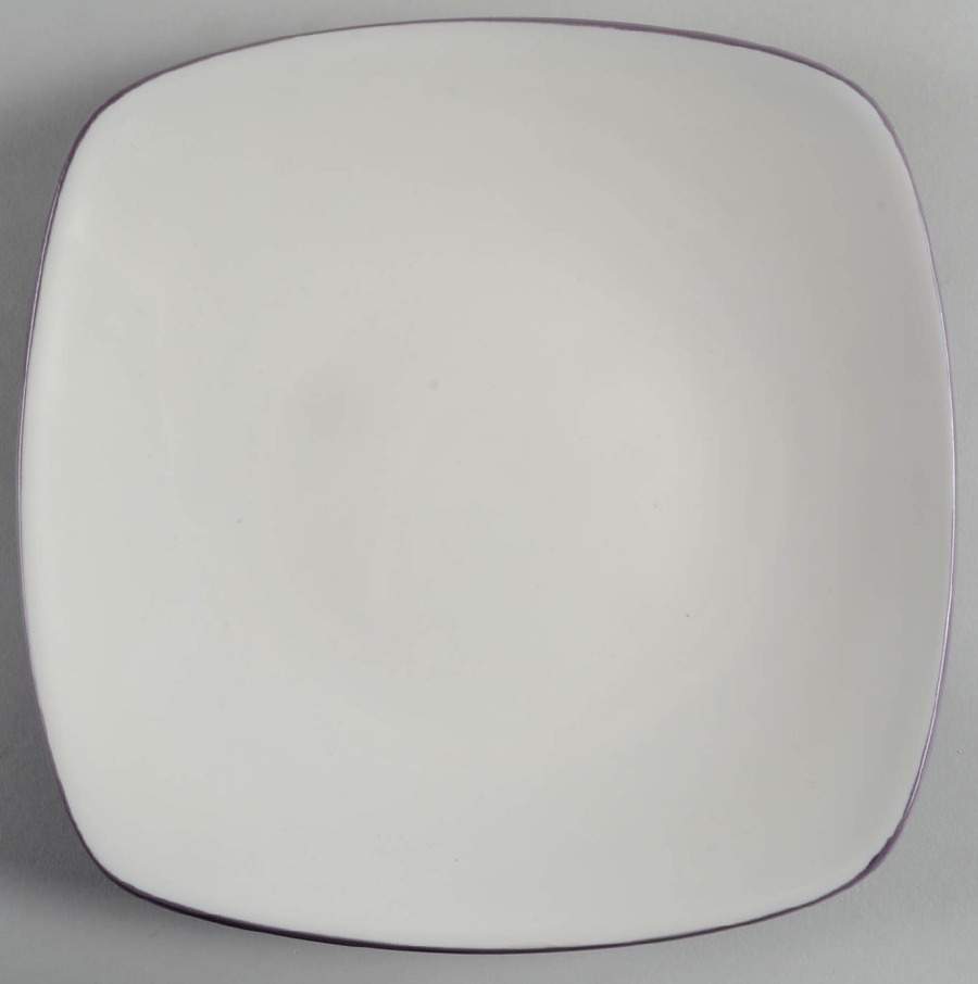 Colorwave Plum Square Salad Plate by Noritake-1