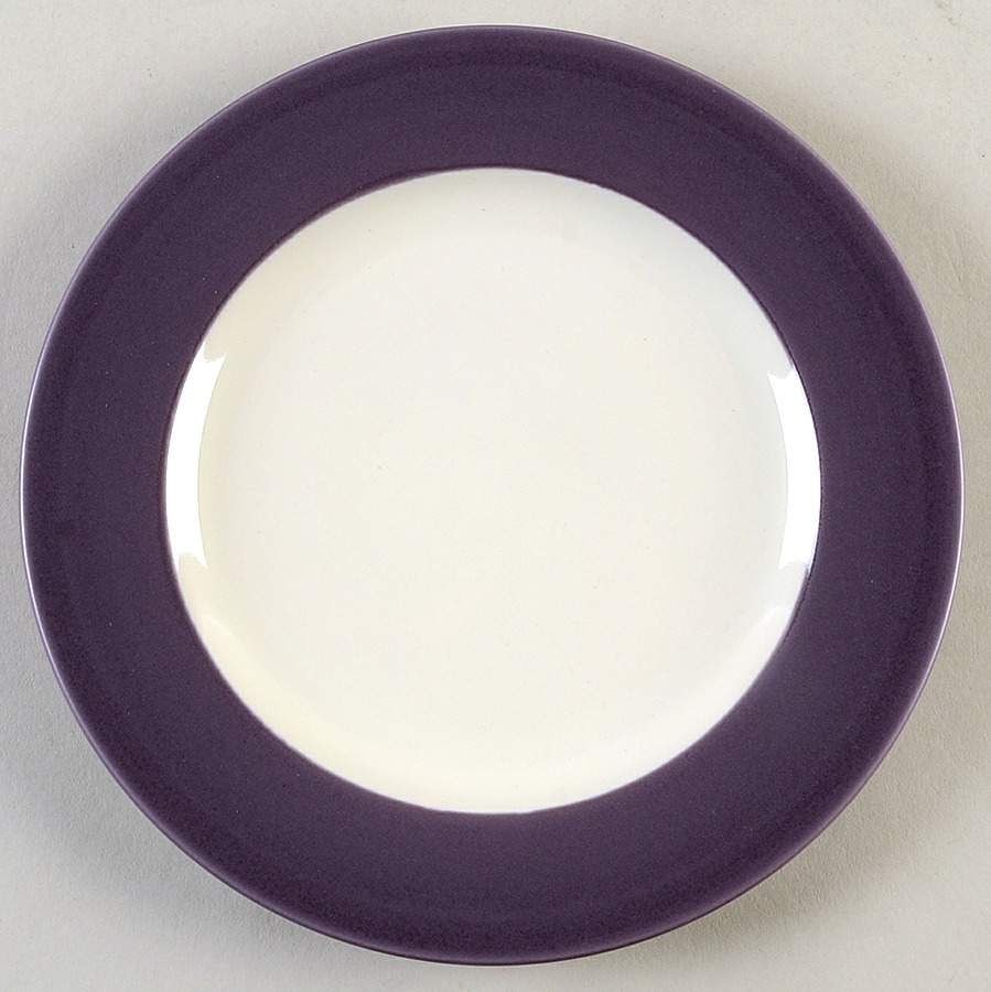 Colorwave Plum Salad Plate by Noritake-1