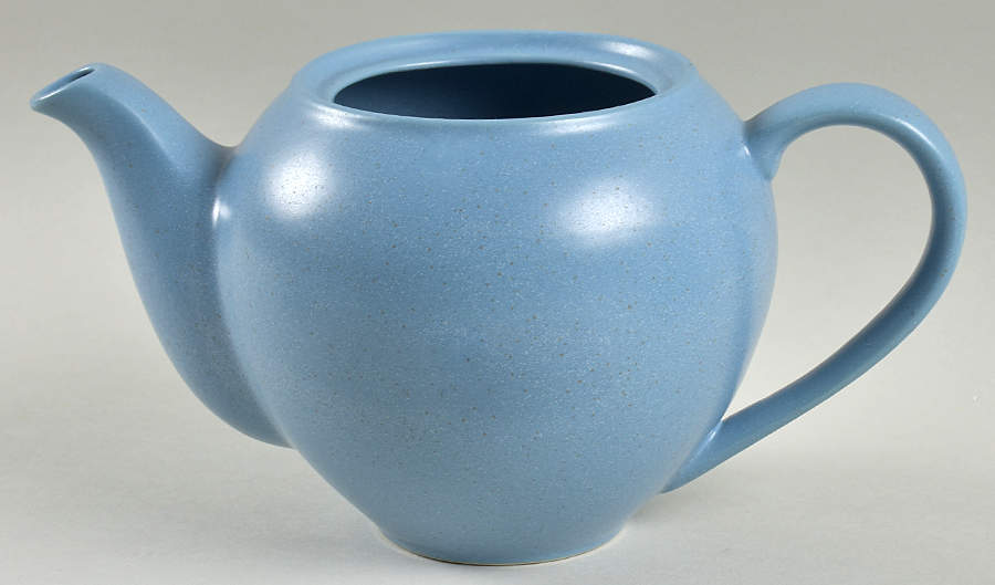 Colorwave Ice (Blue) Small Teapot No Lid by Noritake-1