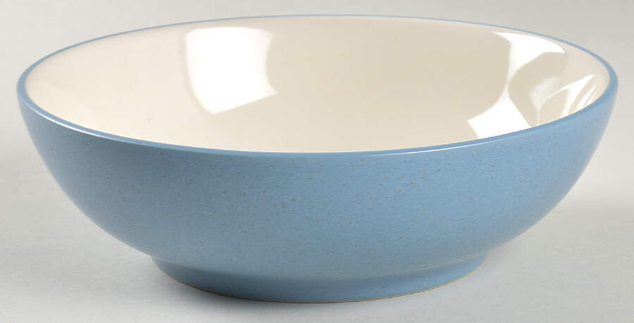 Colorwave Ice (Blue) Dip Bowl for Chip & Dip Set by Noritake-1