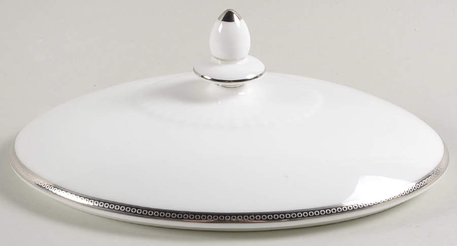 Summit Platinum Lid for Oval Vegetable by Noritake-1