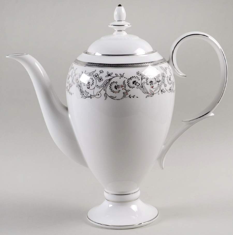 Summit Platinum Coffee Pot & Lid by Noritake-1