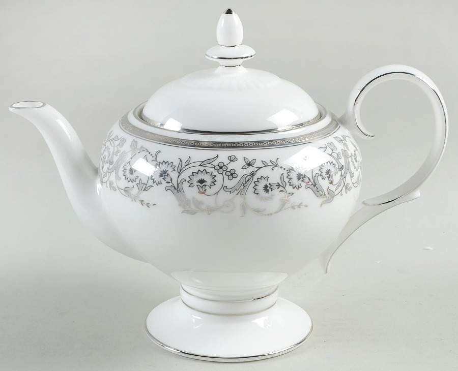 Summit Platinum Teapot & Lid by Noritake-1