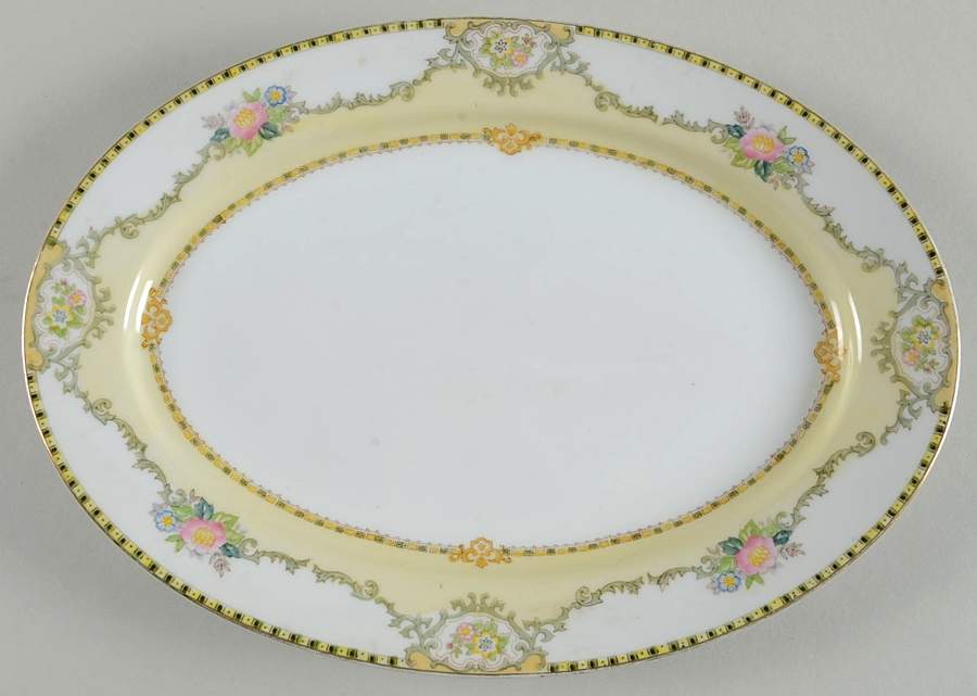 NAG71 12" Oval Serving Platter by Nagoya Shokai-1