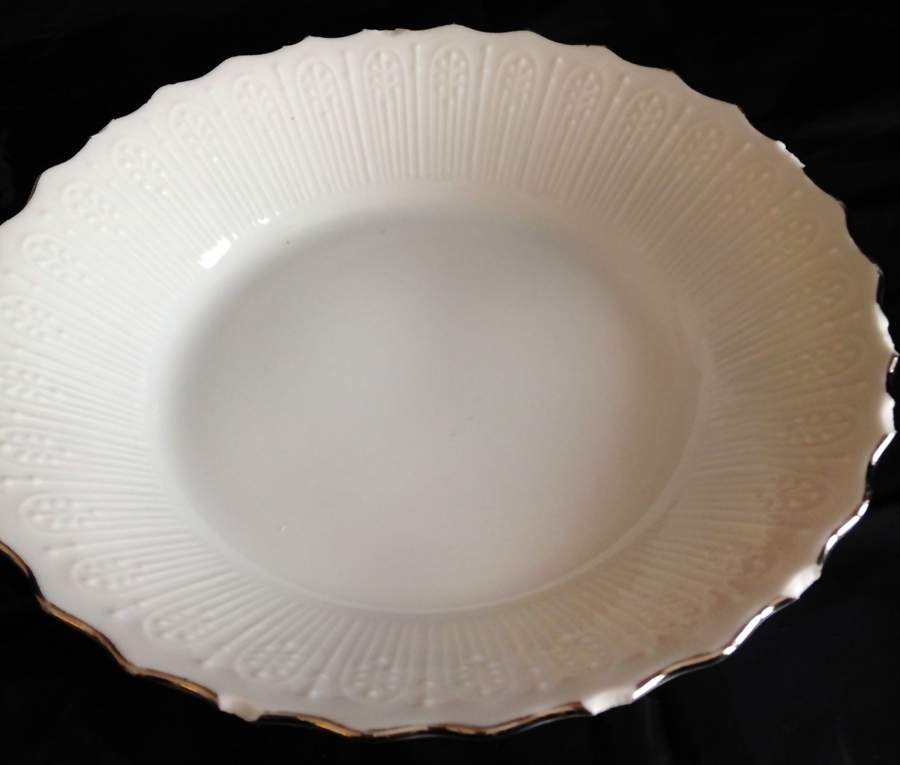 Paris Platinum Coupe Soup Bowl by Nichinan-1