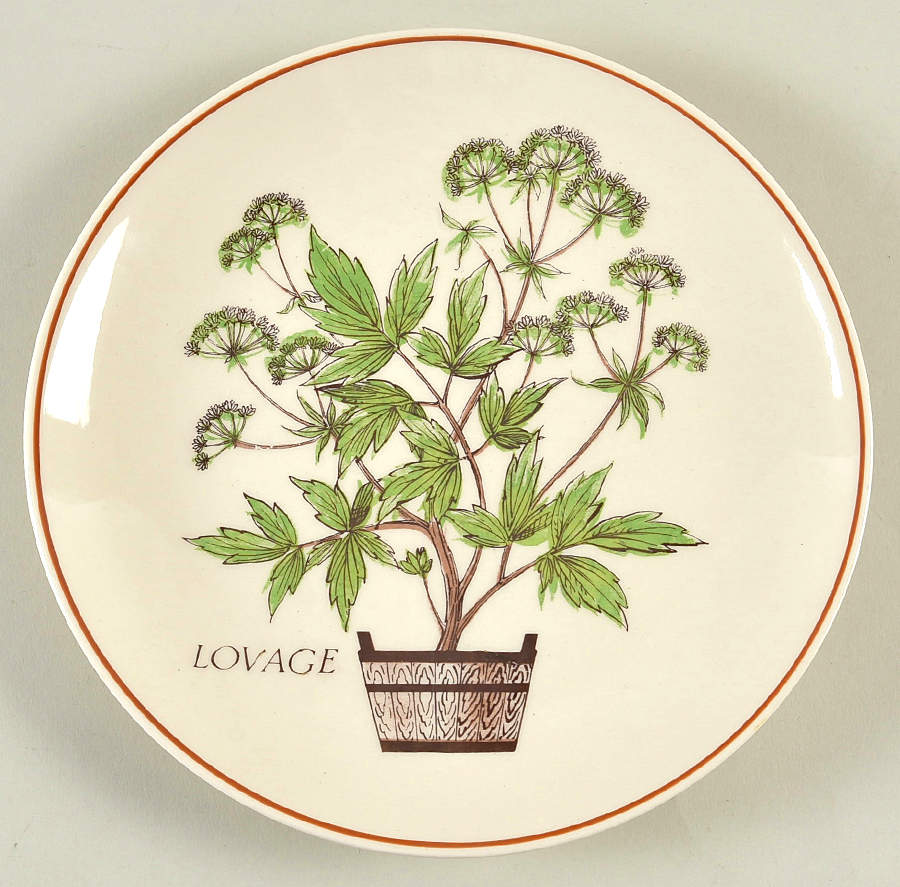 Herbs Salad Plate by Nelson Lebo-1