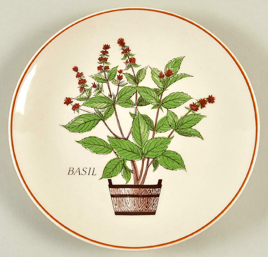 Herbs Salad Plate by Nelson Lebo-1