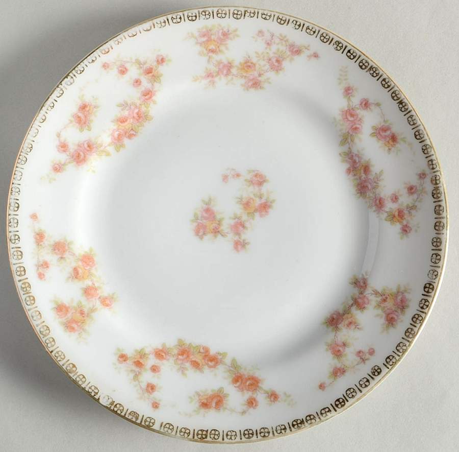 Bridal Rose Salad Plate by Noritake-1