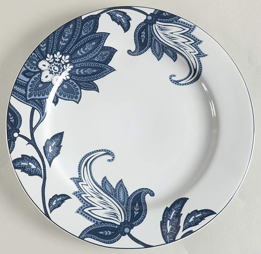 Tisbury Blue Dinner Plate by Nautica-1