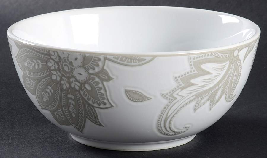 Tisbury Taupe Soup/Cereal Bowl by Nautica-1