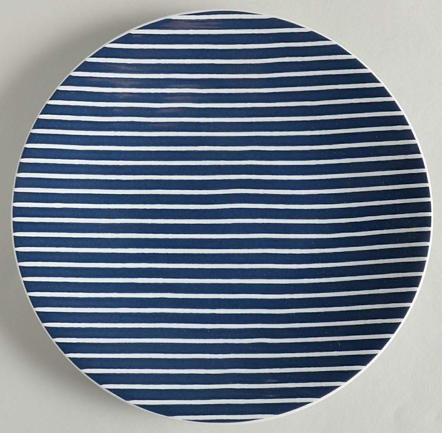 Knots Bay Navy Blue Salad Plate by Nautica-1