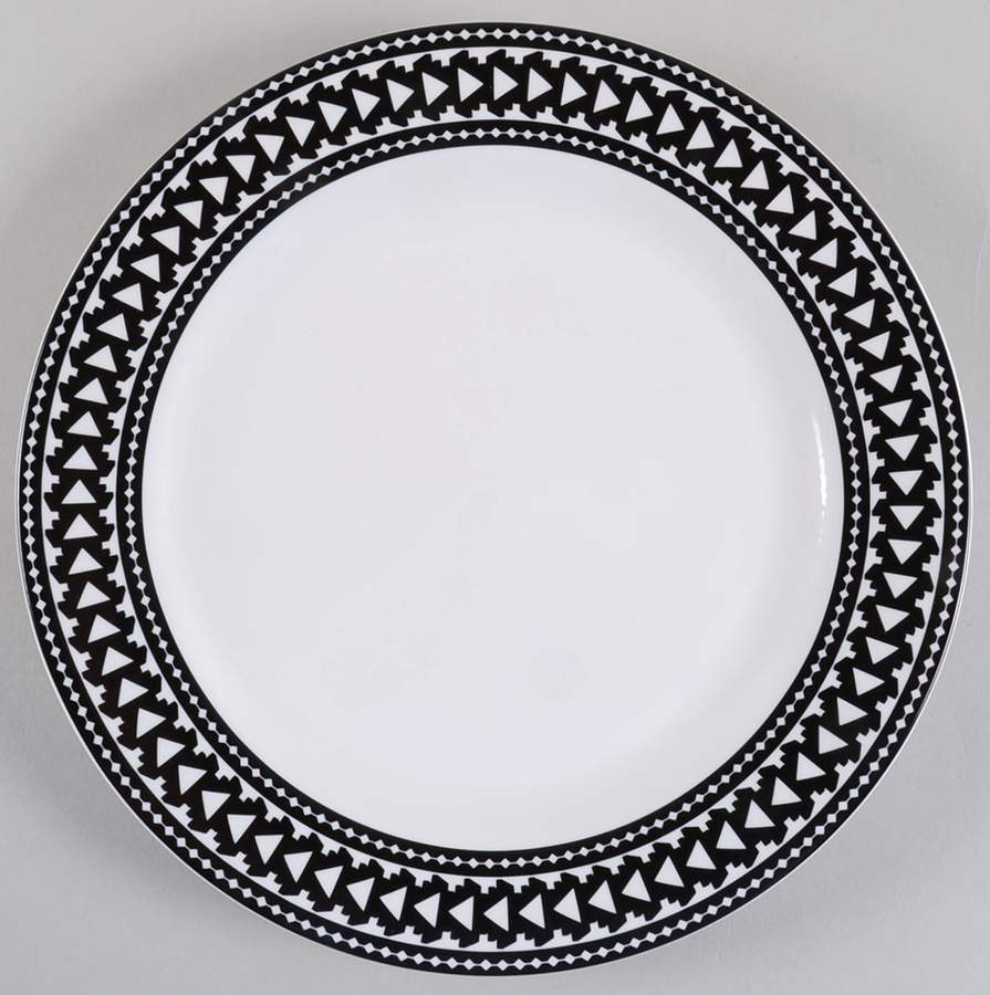 Banded Arrow Dinner Plate by Nate Berkus-1