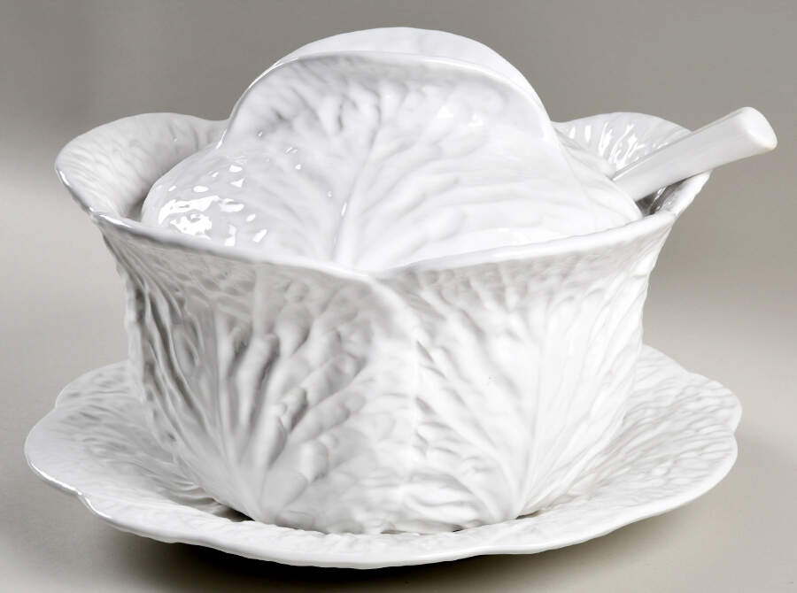 NUW4 Tureen & Lid w/Ladle & Underplate by Neuwirth-1