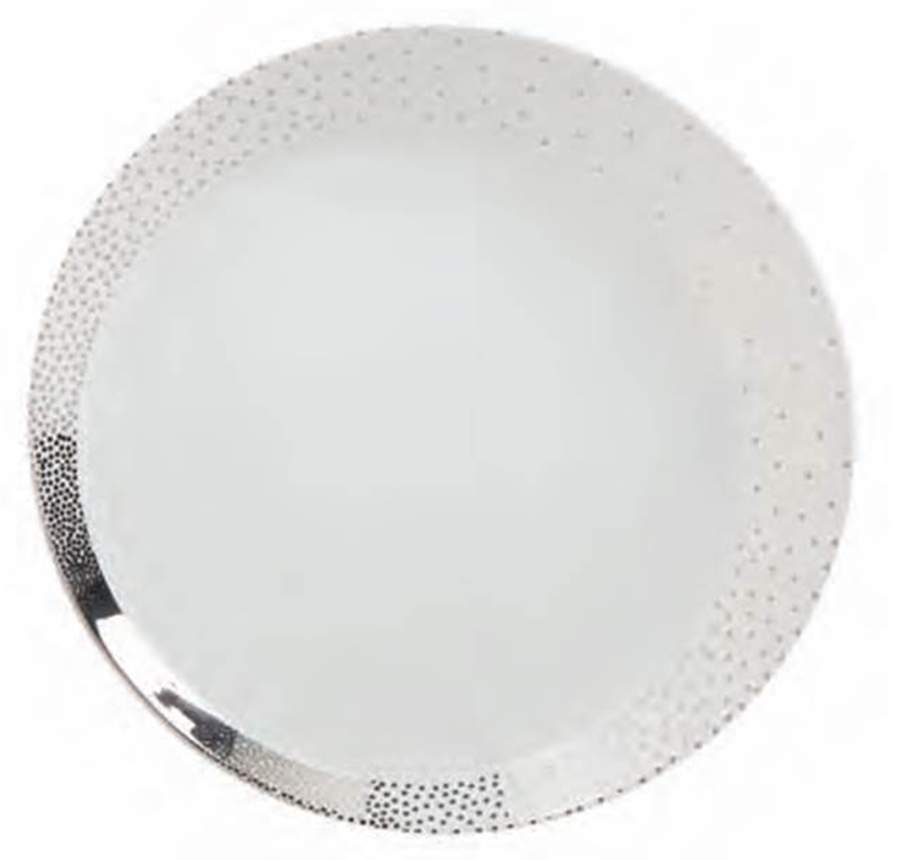 Tilt Dazzle 13" Chop Plate (Round Platter) by Nambe-1