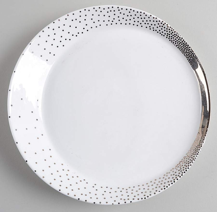 Tilt Dazzle Salad/Dessert Plate by Nambe-1