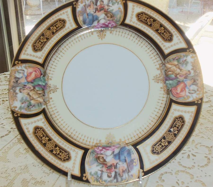 N3216 (Black) Dinner Plate by Noritake-1